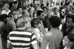 Charles Evers Among a Crowd Campaigning for Governor, 1972