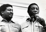 Charles Evers and Friend