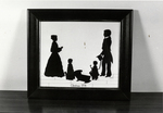 Silhouette Drawing of a Family