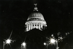 Dome of the Mississippi State Capitol Building at Night