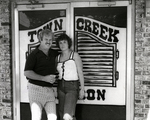 People Outside the Town Creek Saloon, Jackson, Mississippi