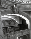 Second Floor Railing, Molding and Sculpture in Capitol Building, Jackson, Mississippi