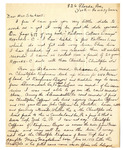 Letter, Charles F. Kauffman to Eunice J. Stockwell by Charles F. Kauffman