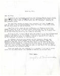 Letter, Myrtis S. Wineman to Dr. J. B. Cain, March 4, 1965 by Myrtis S. Wineman