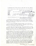 Partial letter, Myrtis S. Wineman to Unknown by Myrtis S. Wineman