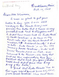Letter. Pearl Day to Myrtis S. Wineman, February 10, 1964 by Pearl W. Day