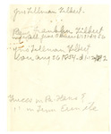 Genealogy notes