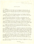 Letter, Myrtis S. Wineman to Martha Willams, March 26, 1960 by Myrtis S. Wineman