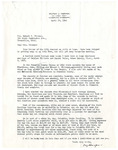 Letter, Milton J. Harper to Myrtis S. Wineman, April 19, 1960 by Milton J. Harper
