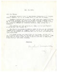 Letter, Myrtis S. Wineman to Mrs. Richey (Mattie Francis Richey), October 22, 1960 by Myrtis S. Wineman