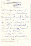 Handwritten Note