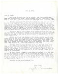 Letter, Myrtis S. Wineman to Ernest Rawls, November 5, 1961, by Myrtis S. Wineman
