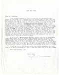 Letter, Myrtis S. Wineman to Mrs. Myrtle B Catledge, April 25, 1961 by Myrtis S. Wineman