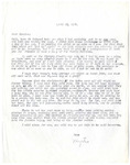 Letter, Myrtis S. Wineman to Bernice, April 25, 1961 by Myrtis S. Wineman