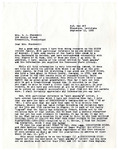 Letters, Rebecca M. Guice to Eunice J. Stockwell and Myrtis S. Wineman, September 1960 by Rebecca M. Guice