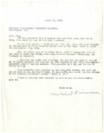 Letter, Myrtis S. Wineman to the National Genealogical Quarterly Magazine, March 25, 1961 by Myrtis S. Wineman