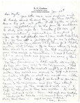 Letter, Gene Corban to Myrtis S. Wineman, January 29, 1961 by Gene Corban