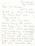 Letter, Dorothy McDonald to Myrtis S. Wineman, August 16, 1963 by Dorothy McDonald