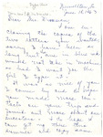 Letter, Dorothy McDonald to Myrtis S. Wineman, June 18, 1963 by Dorothy McDonald