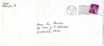 Envelope, Short to Mrs. Lee Guise, March 28, 1962