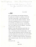Letter, Hazel Short to Myrtis S. Wineman, November 6, 1963 by Hazel Short