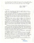 Letter, Christine Williams Wilson to Myrtis S. Wineman, August 1, 1961 by Christine Williams Wilson