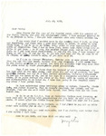 Letter, Myrtis S. Wineman to Anne Williams McDonald, July 22, 1961 by Myrtis S. Wineman