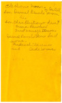 Genealogy notes