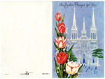 Easter Greeting Card, Emma Leinart to Myrtis S. Wineman by Emma Leinart