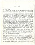 Letter, Myrtis S. Wineman to Emma Leinart, April 18, 1961 by Myrtis S. Wineman