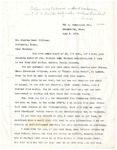 Letter, Myrtis S. Wineman to Charles Bass Williams, July 4, 1958 by Myrtis S. Wineman
