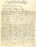 Letters, Charlie Electious Williams and Unidentified, by Charlie Electious Williams