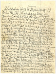 Letter, Charlie Electious Williams to M. H. Rodgers, December 19, 1917 by Charlie Electious Williams