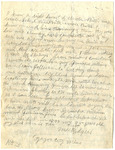Letter, M. H. Rodgers to Charlie Electious Williams by M. H. Rodgers