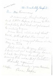Letter, Osie Hope to Myrtis S. Wineman, November 3, 1961 by Osie Hope