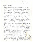 Letter, Lurline Sullivan to Myrtis S. Wineman, January 28, 1962 by Lurline Sullivan