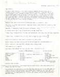Letter, Lurline Sullivan to Myrtis S. Wineman, April 13, 1960 by Lurline Sullivan