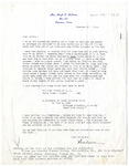 Letter, Lurline Sullivan to Myrtis S. Wineman, November 28, 1960 by Lurline Sullivan