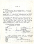 Letter, Myrtis S. Wineman to Lurline Sullivan, April 24, 1960 by Myrtis S. Wineman