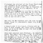 Notes on Goose Creek Deed, Hugh Caldwell to William Williams
