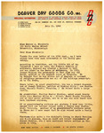 Letter, G. B. Bickley to Eunice J. Stockwell, July 25, 1949 by G. B. Bickley