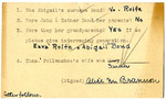 Postcard, October 5, 1946 by Eunice J. Stockwell and Alice M. Brannon