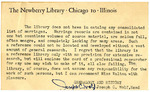 Postcard, Joseph C. Wolf by Joseph C. Wolf