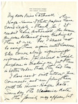 Letter, Rebecca D. White to Eunice J. Stockwell, June 25, 1948 by Rebecca D. White
