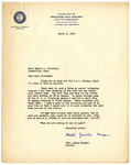 Letter, Madel Jacobs Morgan to Eunice J. Stockwell, March 6, 1948 by Madel Jacobs Morgan