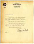 Letter, William D. McCain to Eunice J. Stockwell, February 17, 1948 by William D. McCain