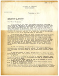Letter, James W. Silver to Eunice J. Stockwell, February 8, 1949 by James W. Silver