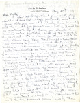 Letter, Gene Corban to Myrtis S. Wineman, May 27, 1959 by Gene Corban