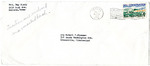 Envelope, Mrs. Ray Mundy to Mrs. Robert P. Wineman, September 14, 1959