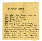 Natchez Memos by Myrtis S. Wineman